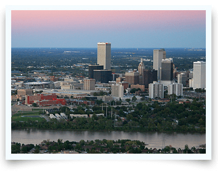 Surrogacy in Tulsa skyline