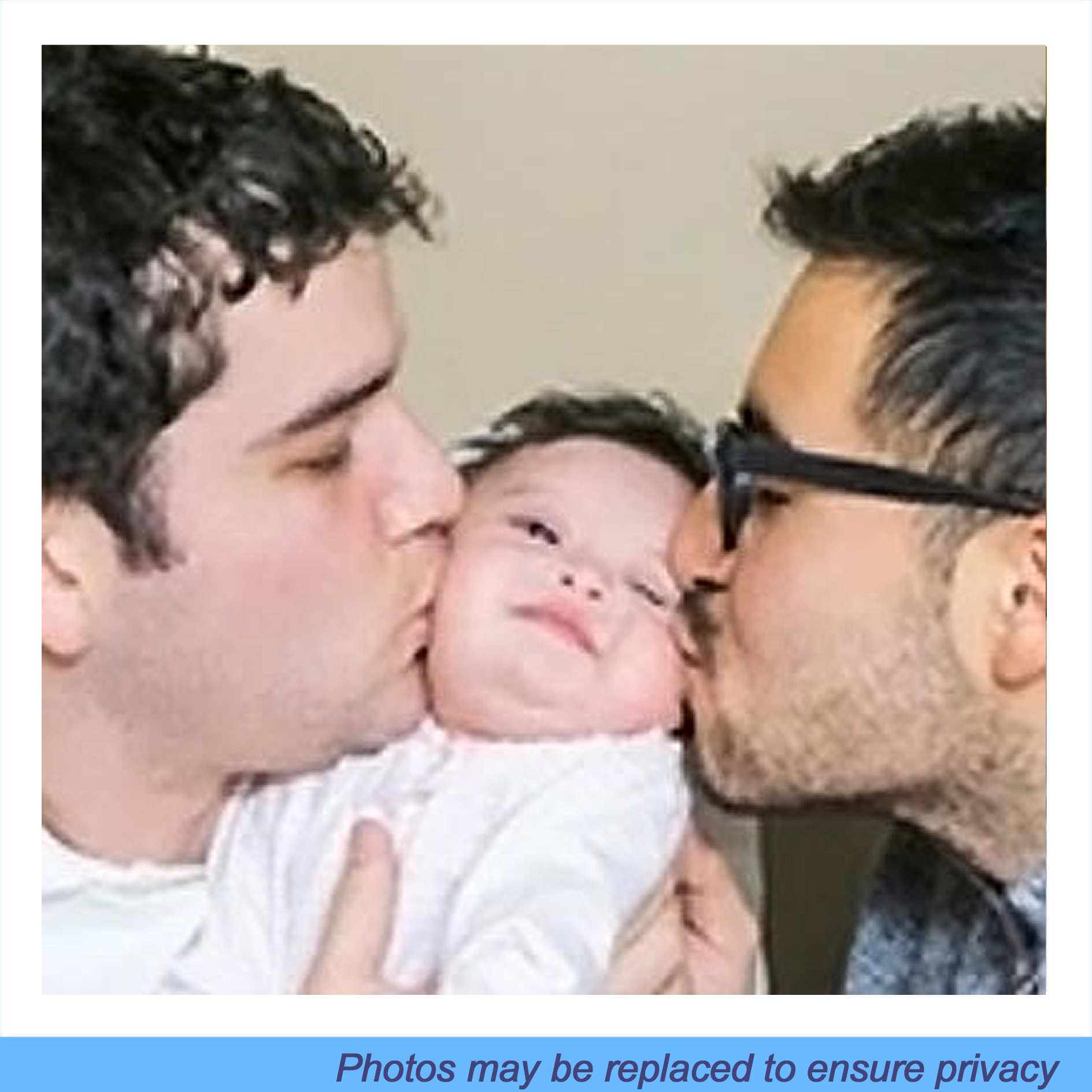 LGBT Couple with surrogacy baby